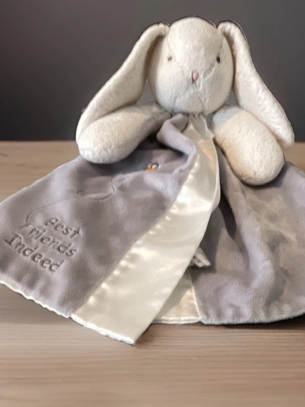 Bunnies By The Bay BLOOM BUNNY Buddy Blanket Lovey Best Friends Indeed Plush
